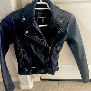 Victoria’s Secret faux leather waist jacket